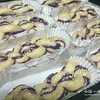 【紫薯麻花面包】把紫薯扭着吃的做法图解13