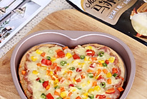 #安佳马苏里拉芝士挑战赛#爱心披萨的做法