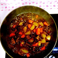 家常炖牛肉的做法图解6