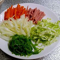 洋肠胡卷青辣面的做法图解6