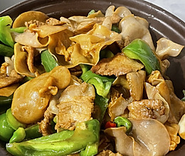 白玉菇炒肉的做法