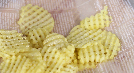 华夫薯片，十一假期必备零食的做法图解8