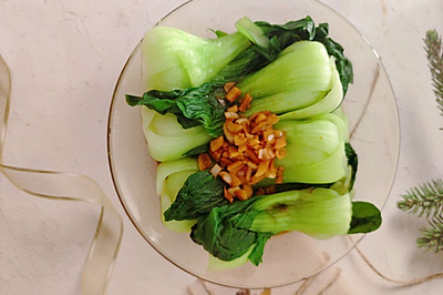 白灼油菜