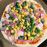 培根薄底披萨（含披萨底做法）的做法图解3