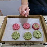 零基础也能成功的桃山皮月饼（含浮雕月饼做法）的做法图解11
