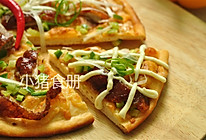 北京烤鸭pizza#丘比轻食厨艺大赛#的做法