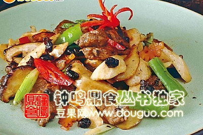 牛肉片炒杏鲍菇