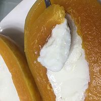 懒人木瓜炖奶的做法图解5