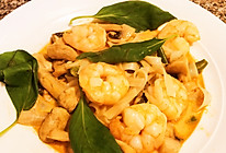 马来西亚大虾叻沙Laksa的做法