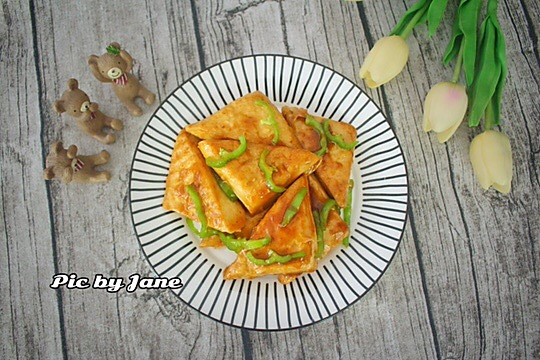 素之食谱—豆瓣汁薯粉豆干的做法