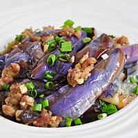 肉末酱茄条#金龙鱼营养强化维生素A纯香菜籽油#的做法图解9