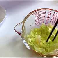 早午餐Brunch｜芝士口蘑&卷心菜饼的做法图解2