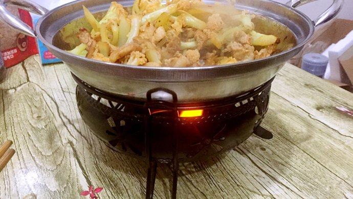 干锅菜花