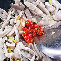 萝卜炒猪肚的做法图解5