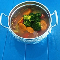 蔬菜瘦身汤的做法图解2