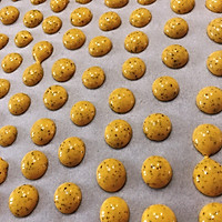 黑芝麻蛋黄溶豆☻献给最重要的人的做法图解10