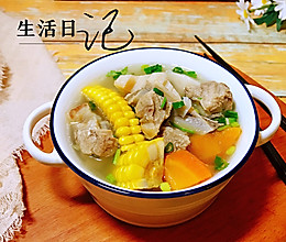 胡萝卜玉米排骨汤的做法