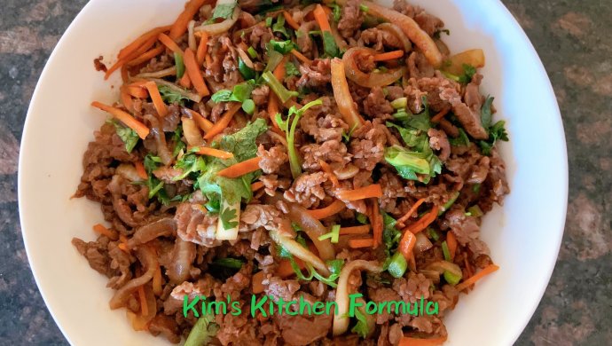 牛肉小炒，俘获你的胃和心