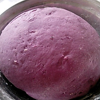 紫薯玫瑰花馒头的做法图解1