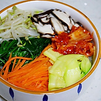 蔬菜多多调理肠胃的石锅拌饭的做法图解3