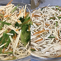 一道简单的凉菜，炝拌干丝的做法图解4
