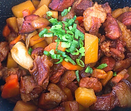 红烧牛肉炖土豆的做法
