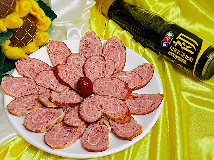 花开富贵～卷肉签子的做法