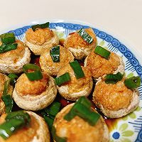 爆汁口蘑虾，低卡又好吃的解馋零食 #女神野餐记#的做法图解8