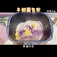 面包机牛奶面包懒人快法的做法图解2