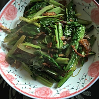 豆豉鲮鱼油麦菜的做法图解7