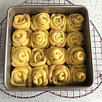 南瓜蔓越莓玫瑰花小面包的做法图解15