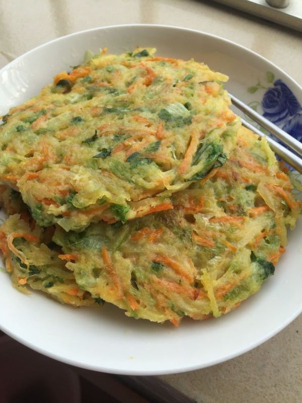 土豆胡萝卜蔬菜饼