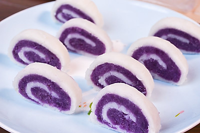 紫薯山药卷