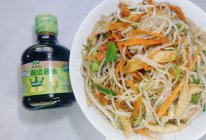 #让宝贝爱上每一顿饭# 豆芽炒油豆腐的做法