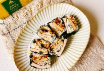 #奈特兰草饲营养美味#黄油松茸寿司卷的做法