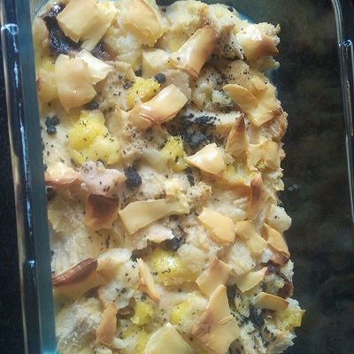 低脂健康减肥馒头布丁