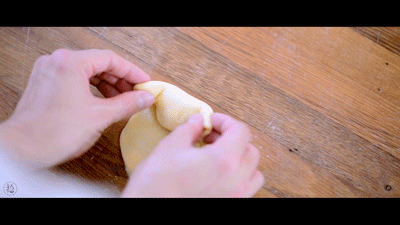 葱香面包的做法图解13