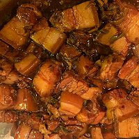 #名厨汁味，圆中秋美味#外婆菜红烧肉的做法图解14