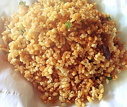 快手零食：香脆炒米的做法