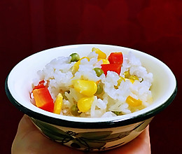 #秋天怎么吃#彩色米饭的做法
