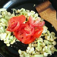 西红柿烩菜花的做法图解5
