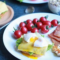 复刻网红brunch 班尼迪克蛋—早餐系列＃百吉福食尚达人＃的做法图解15