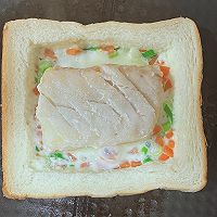 宝宝辅食/挪威北极鳕鱼三明治的做法图解5