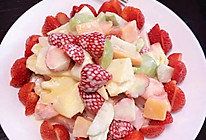 草莓系水果沙律的做法