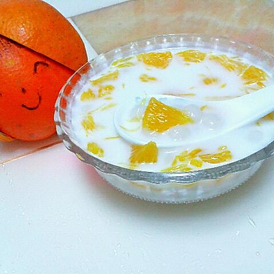 椰奶甜橙小丸子
