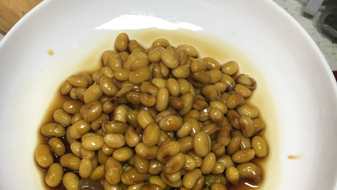 红糖焗黄豆