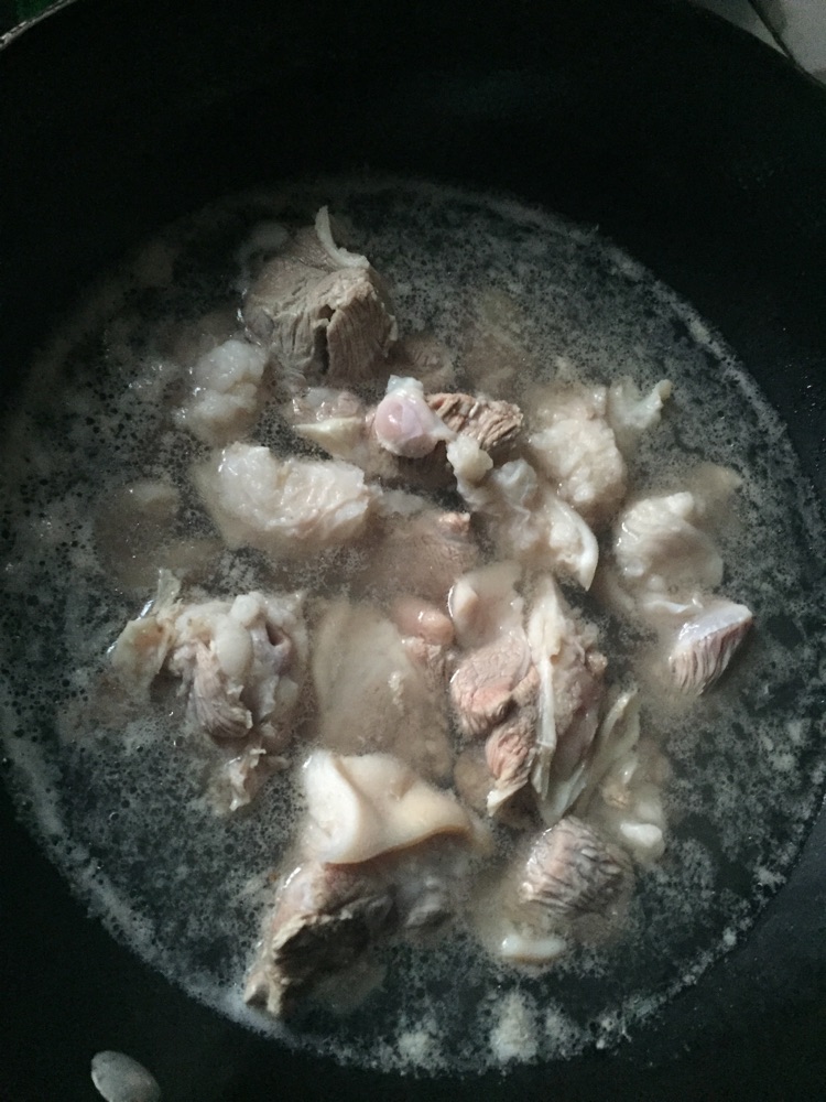 冬令御寒萝卜土豆羊肉汤的做法图解2