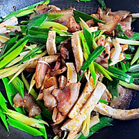 #我心中的冬日限定#腊猪头肉炒蒜苗豆干的做法图解10