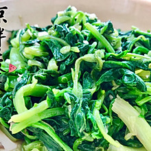 凉拌菠菜