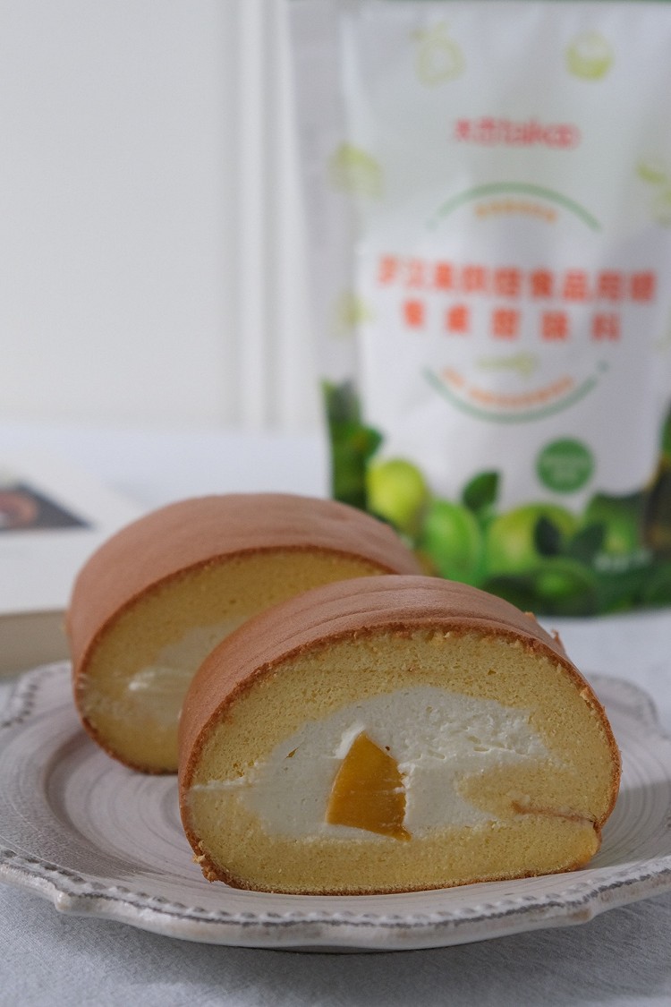 芒果蛋糕卷的做法
